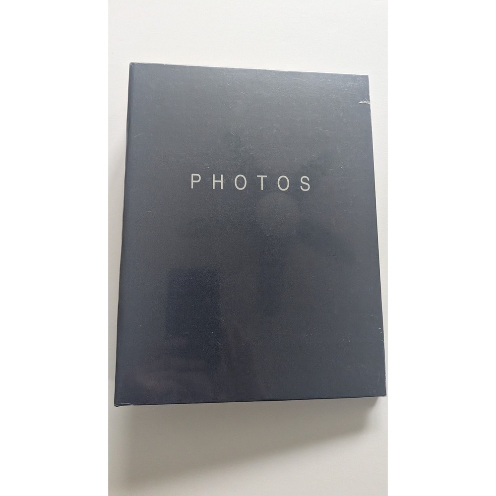 Vintage Library Classics by Patricia Farris Navy Blue 3-Ring Photo Album Binder⁠